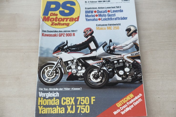 PS Sport Motorrad 02/1984